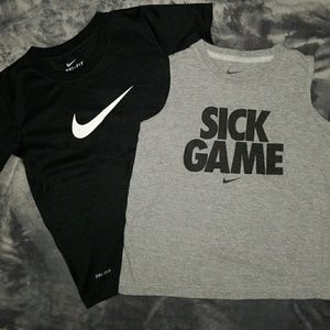 Boys Nike Drifit Tee and Tank bundle
